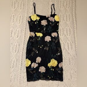 Lulu's Black and Yellow Dress